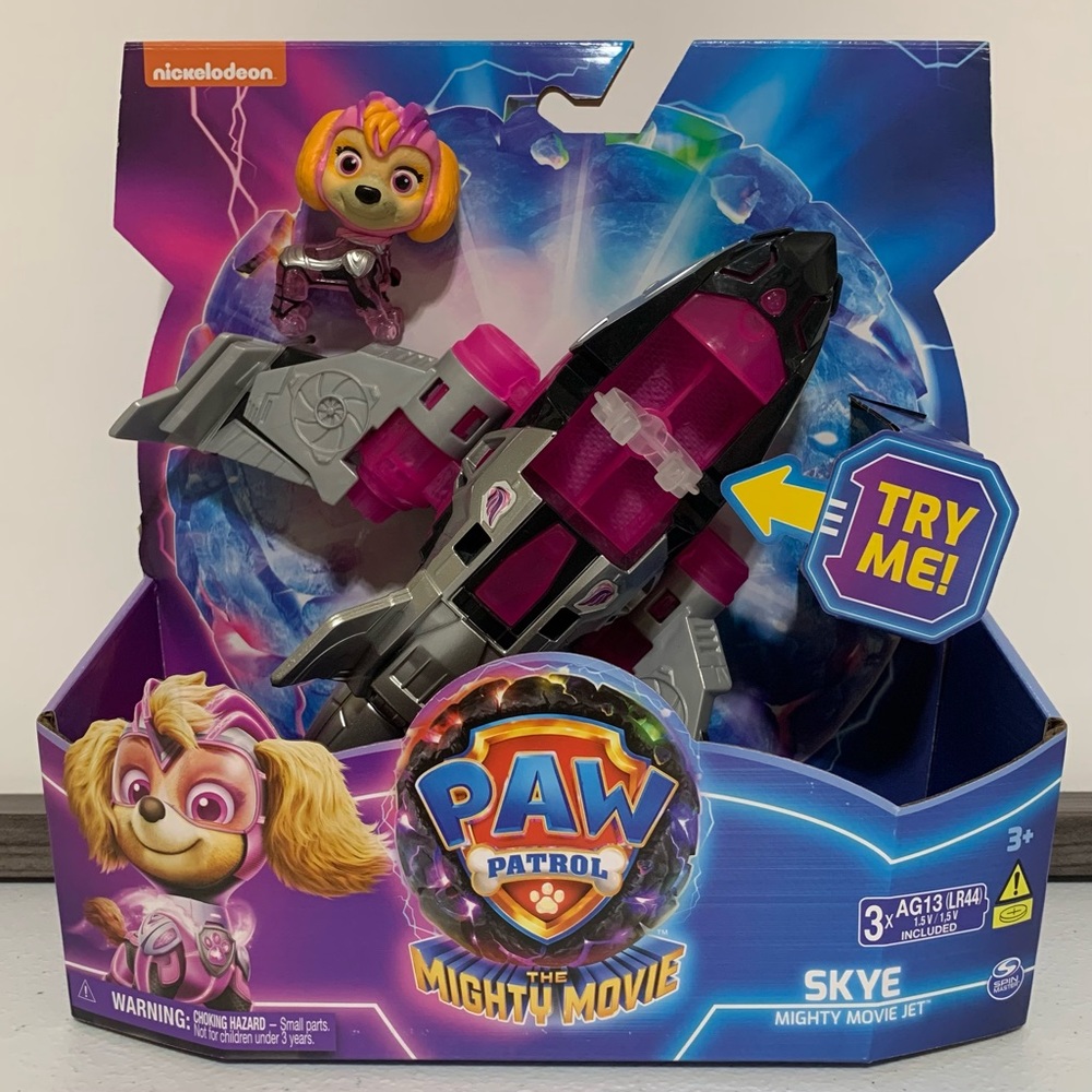 PAW Patrol: The Mighty Movie Skye Jet-NWT